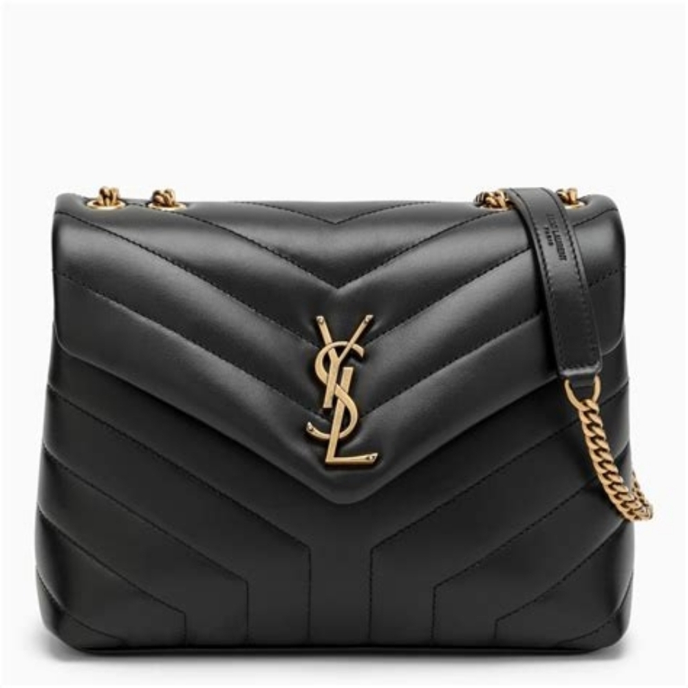 YSL SAINT LAURENT Loulou "Y" Small Quilted Leather Shoulder Bag MSRP $3,500 - Picture 8 of 16